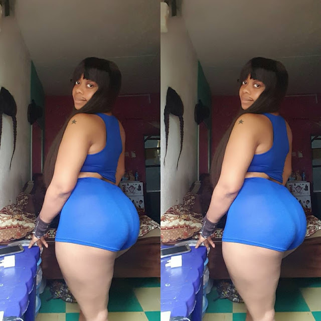 OMG : Nigerian Lady Undergoes Massive Hips And Bu’m Implants? (See Photos + Video)