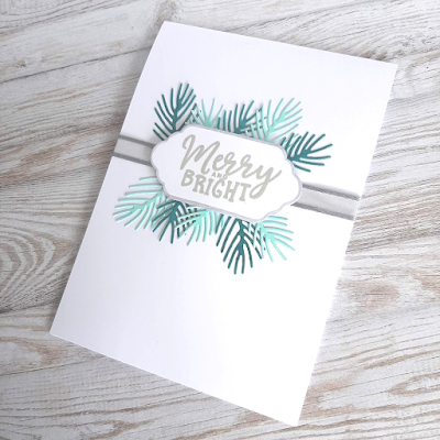 Merry & Bright Christmas card