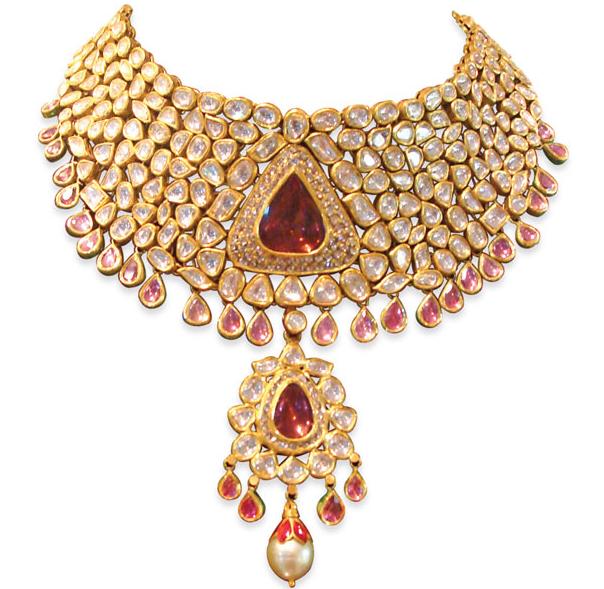Indian Kundan Bridal Jewellery designs 2013