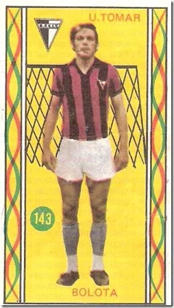 os famosos do futebol portugues universal 75_76 cromo 2 sn