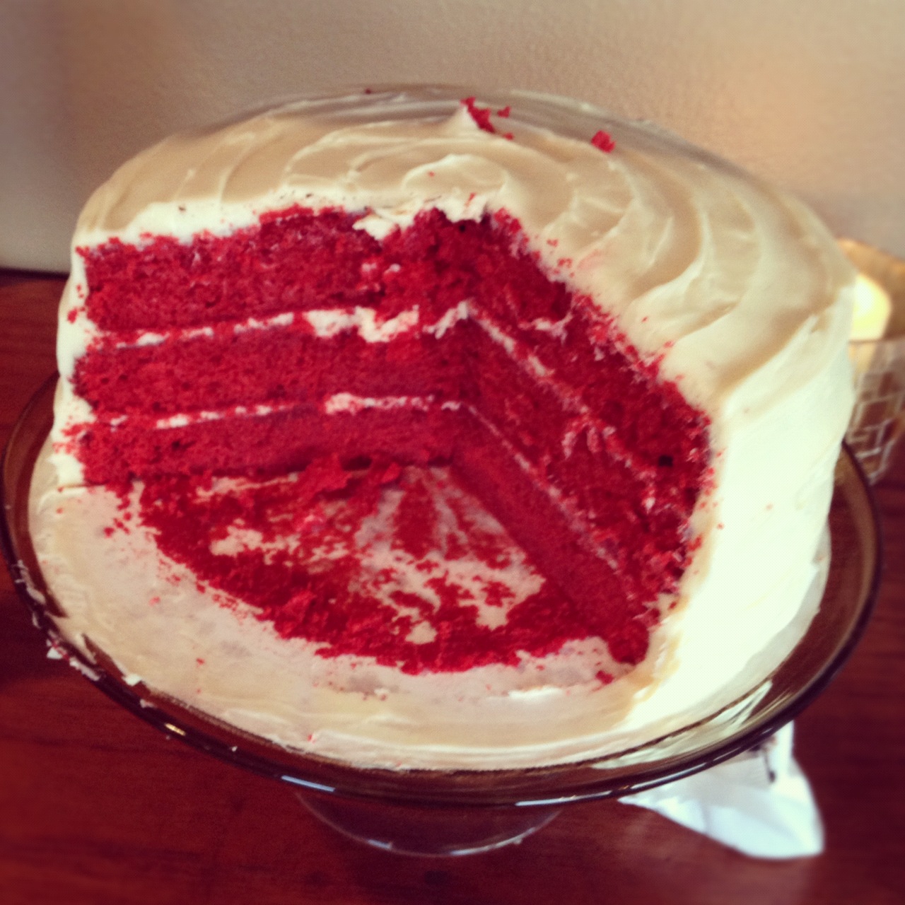 Baby Shower Challenge Pt 1 Secret Ingredient Red Velvet Cake