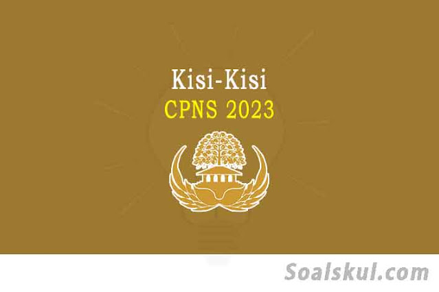 Kisi-Kisi Soal CPNS 2023 Download PDF