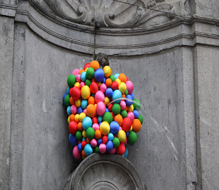 Manneken Pis en pelotas