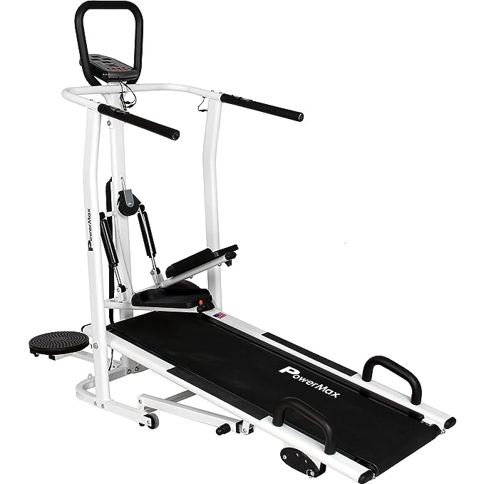 PowerMax Fitness MFT-410 Non-electric Manual Treadmill. 