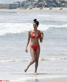 Neelam Gill in Red Bikini   06.jpg