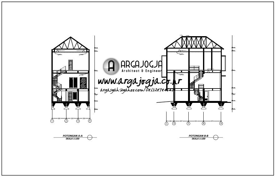 Contoh Gambar Kerja dan Desain Contoh Gambar Kerja 