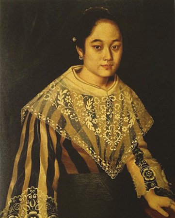 Justiniano Asuncion, Portrait of Filomena Asuncion Villafranca, 1860