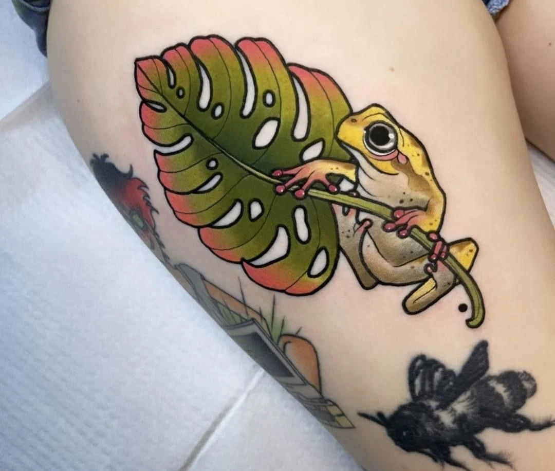 Tatuajes de ranas ideas y simbolismo