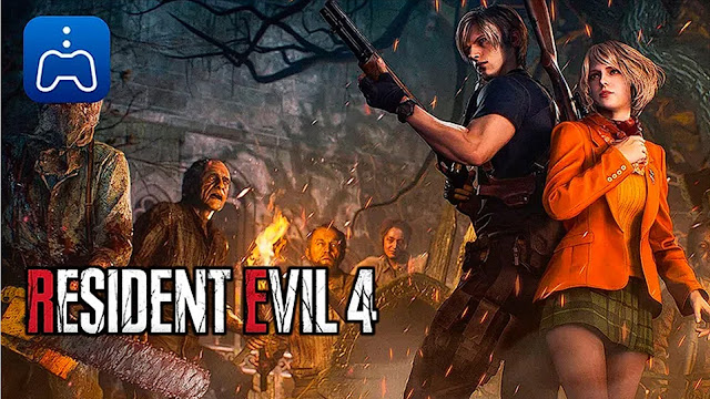 لعبه الرغب Resident Evil 4 Remake  PS Remote Play (Android/IOS) Gameplay اخر اصدار للموبايل