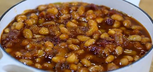 How to Make Bourbon Peach Bake Beans Recipe