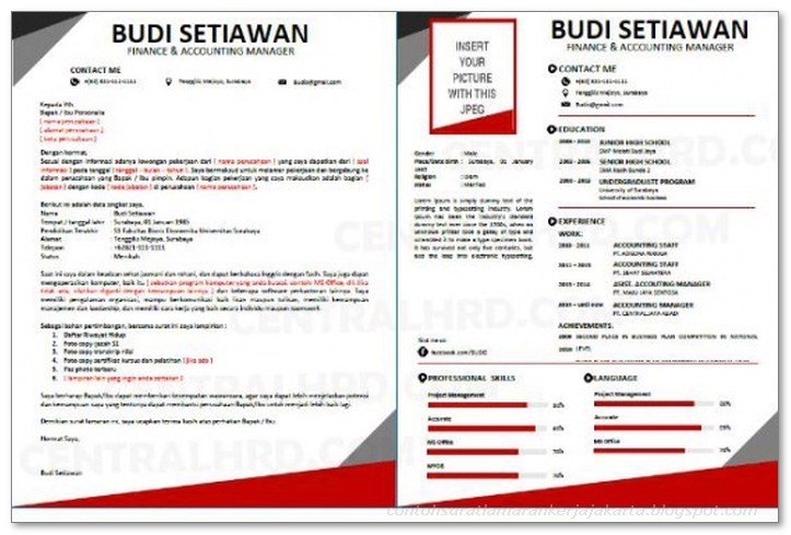 Contoh Portofolio Pribadi untuk Melamar Pekerjaan - Contoh 