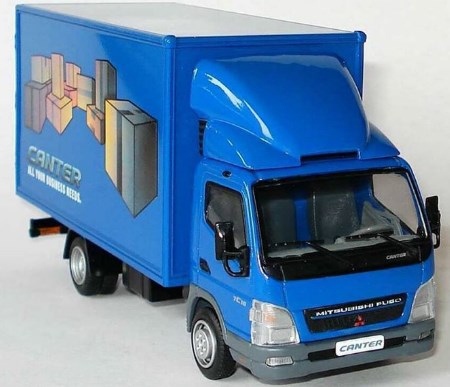 miniatur truk box CANTER