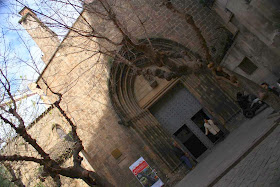 Santa Anna church inside the Barcelona Gothic Quarter