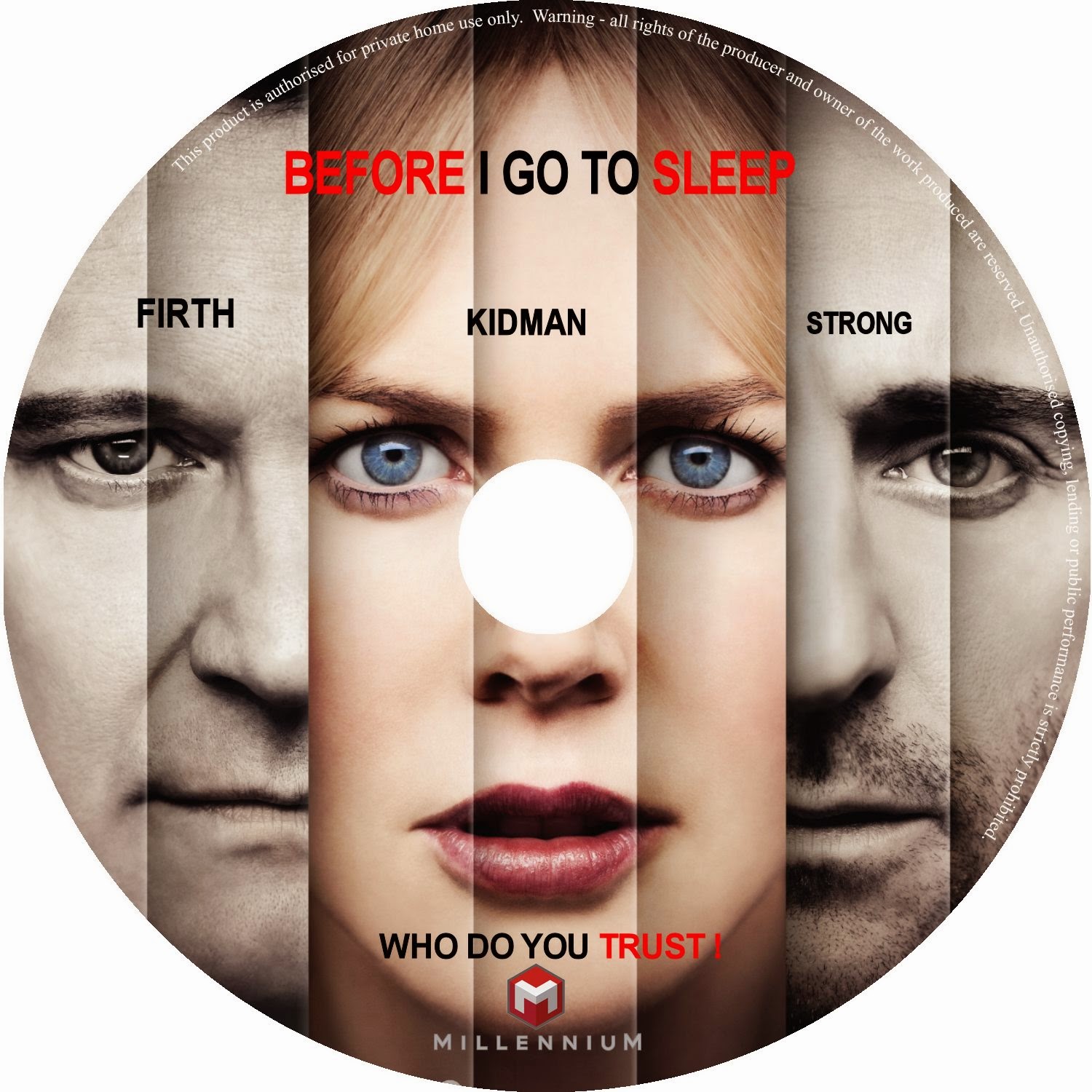 Before I Go to Sleep - CD - Cover Movie