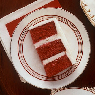 Martha Stewart's Red Cake pix from twitter