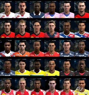 Pack de face ligue 1 para pes 2013