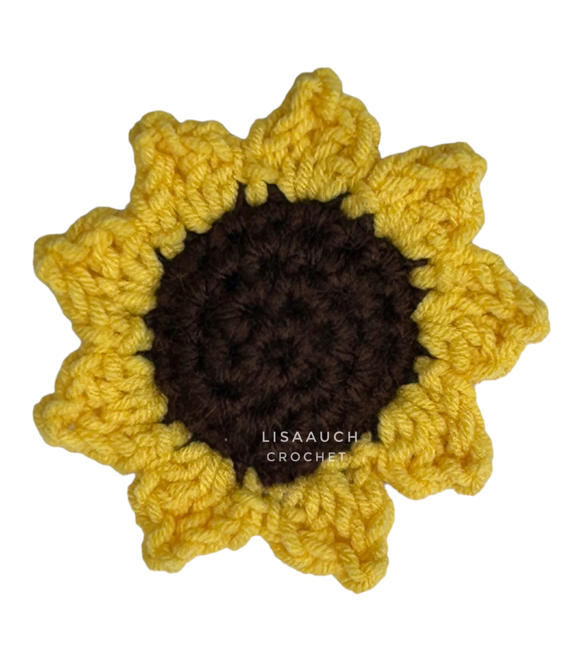 CAR Crochet Accessory - Rear View mirror Hanging flower basket CROCHET Pattern