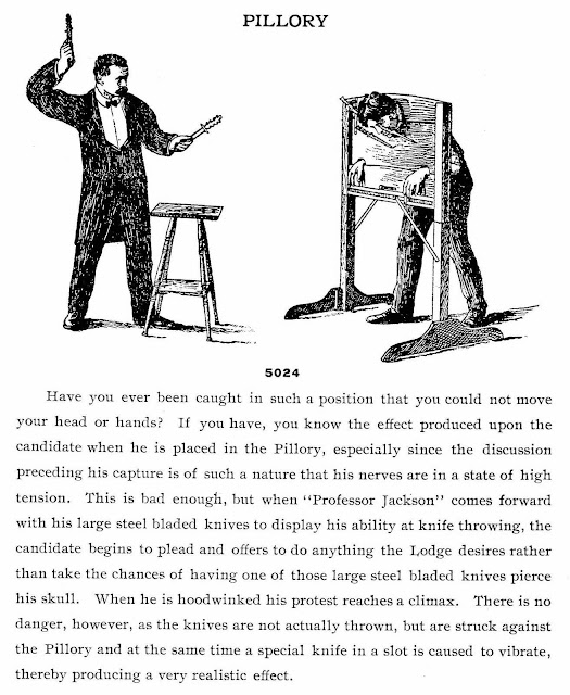 1908 fraternity prank equipment sold through a catalog