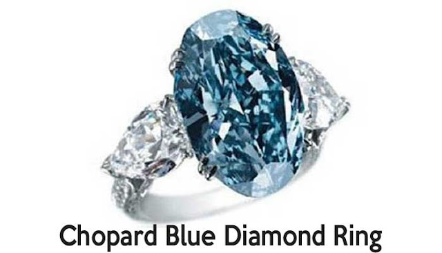 Chopard Blue Diamond Ring