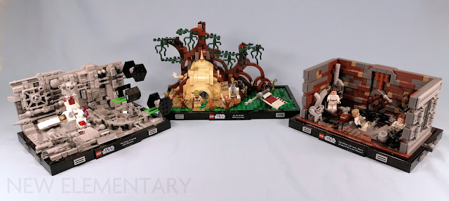 LEGO Star Wars Diorama Sets Officially Announced - The Brick Fan