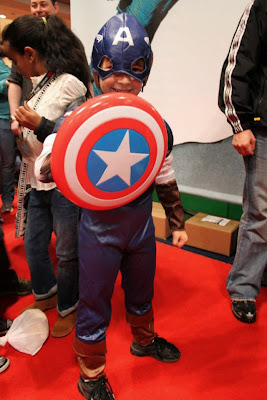 Cosplay Capitão América Infantil