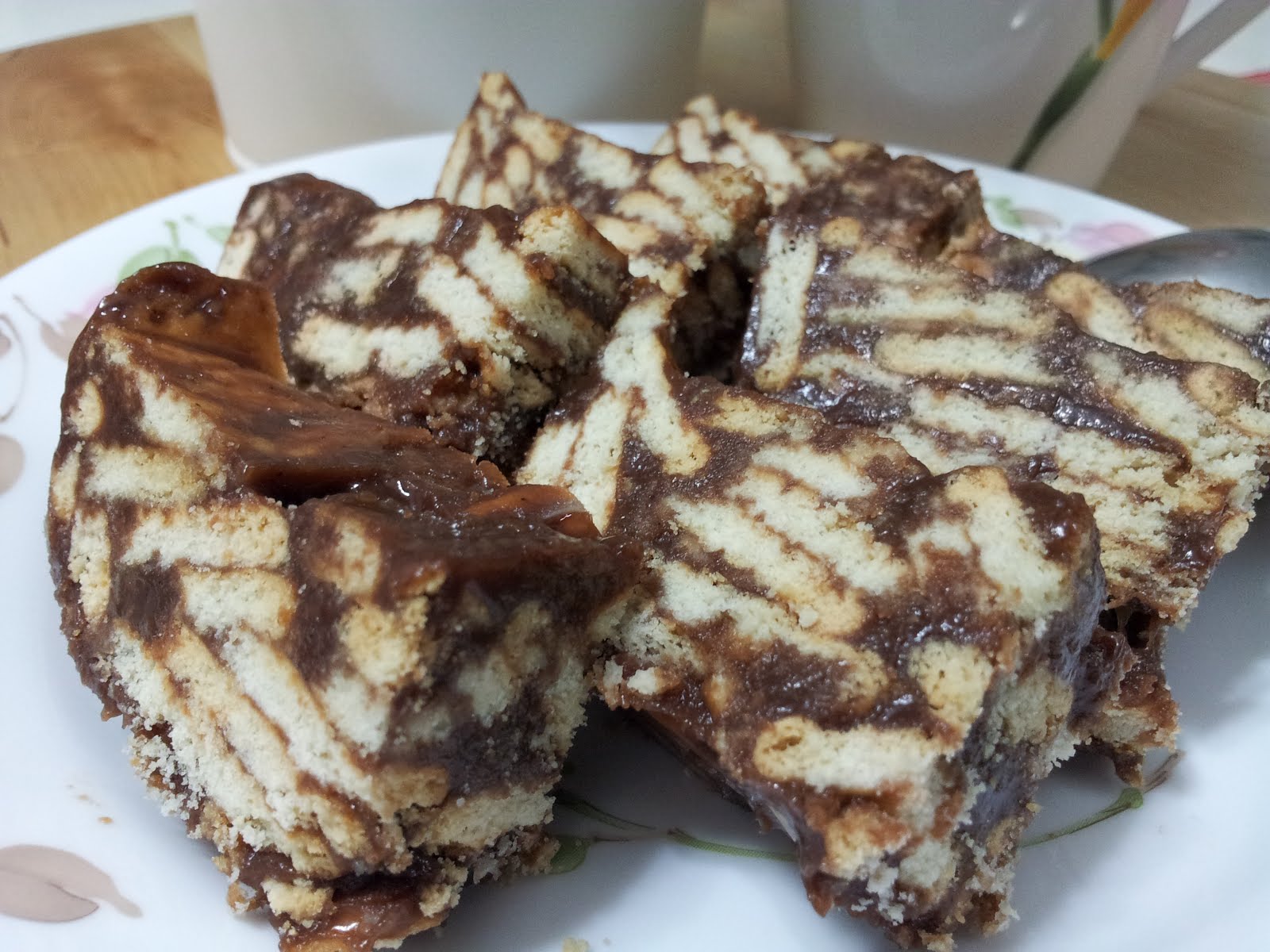 Koleksi Resepi: Eggless Kek Batik