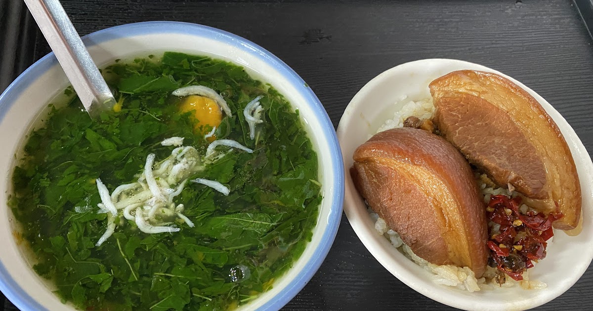 [食記] 台中第二市場 山河滷肉飯 厚實控肉麻薏湯