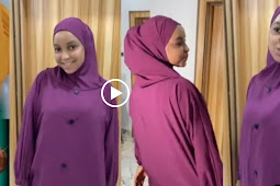 Alhamdulillahi tsohuwar matar ado Gwanja ta kama sana'ar saida hijabi kuyi mata fatan alkhairi. 