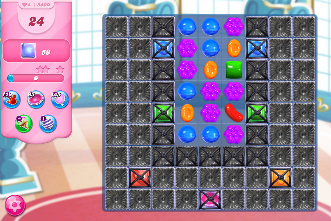 Candy Crush Saga level 5400