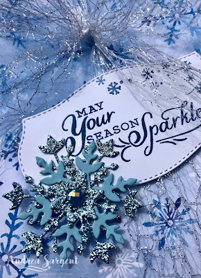 Snowflake Splendor Stampin Up box, Andrea Sargent, Independent Stampin' Up! Demonstrator, Valley Inspirations, Adelaide Foothills, South Australia, Australia