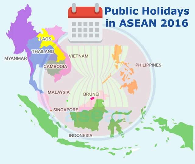 Public Holidays in ASEAN 2016
