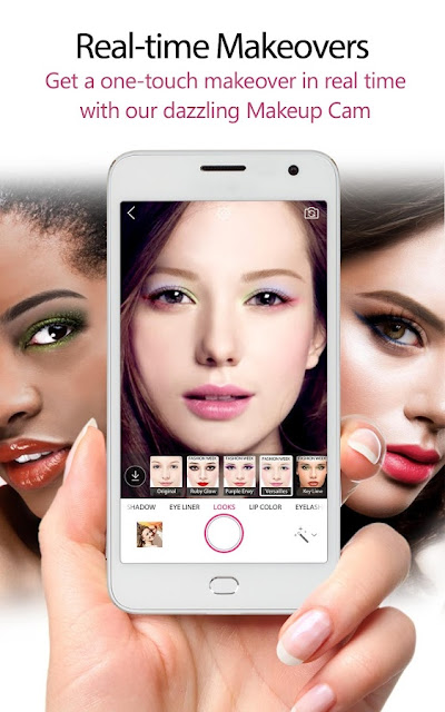 برنامج لتعديل الصور والميكب YouCam Makeup - Selfie Camera & Magic Makeover للاندرويد