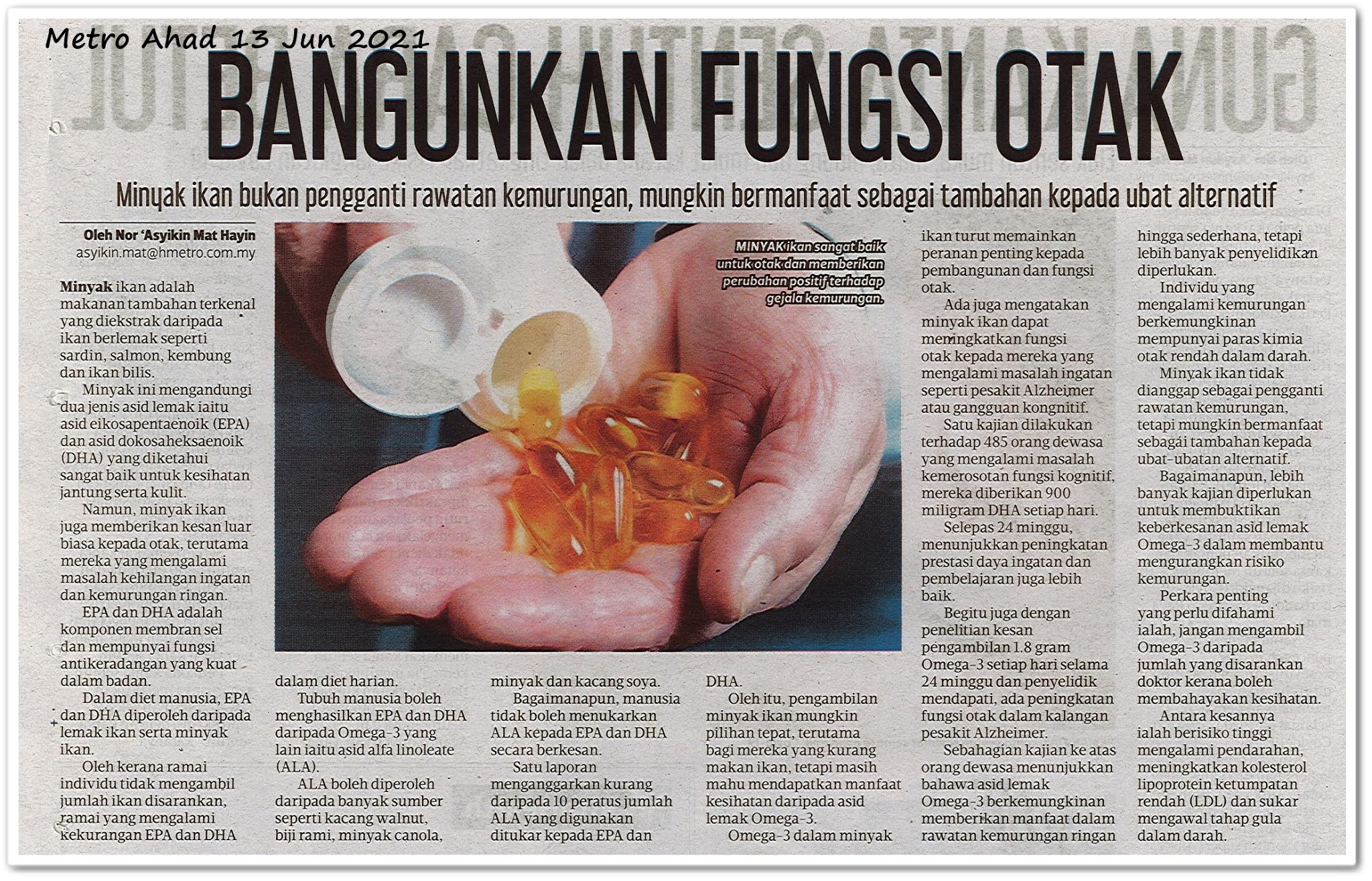 Bangunkan fungsi otak