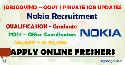 Nokia Recruitment 2022