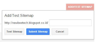 Cara Submit Sitemap pada Blogspot