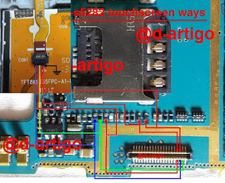 Samsung Galaxy star GT-S5282 Touchscreen not working 