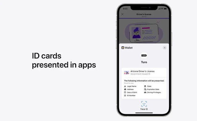 Giấy phép lái xe iPhone sẽ được chấp nhận trên iOS 16