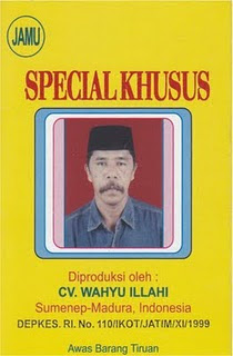 Jamu Special Khusus