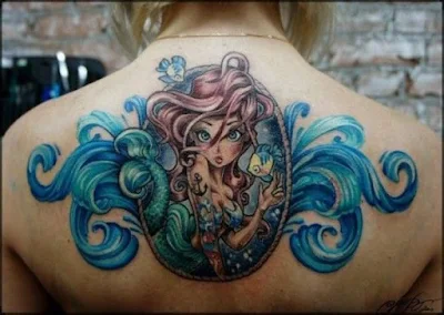 tatuajes de sirenas de mar