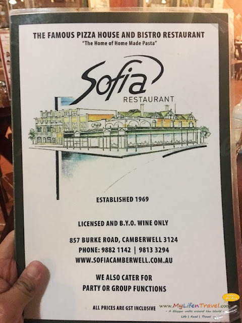 Sofia Restaurant Camberwell