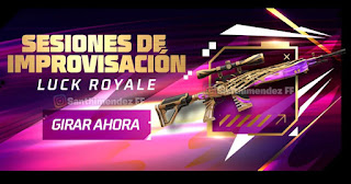 Free Fire New Gun Skin Luck Royale