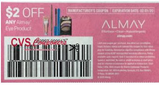 $2/1 Almay Eye Product Coupon from "RetailMeNot" insert week of 1/5/20.