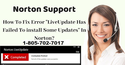 Norton live update failed