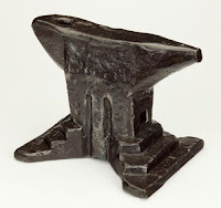 “Anvil” (Italian, 1400s-1500s).  Wrought iron. The John Woodman Higgins Armory Collection, 2014.1031.