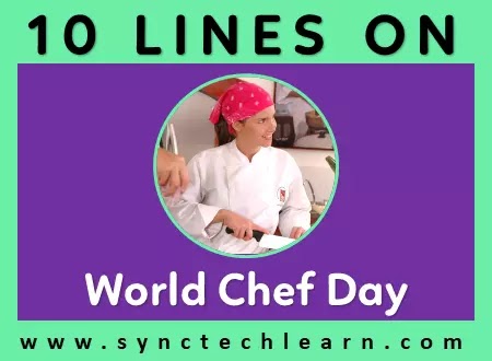 short essay on World Chef day in english