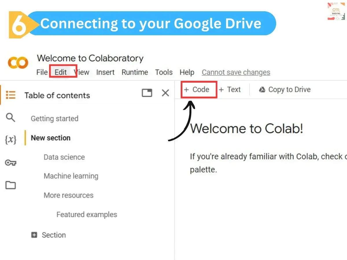 Connecting to your Google Drive 3