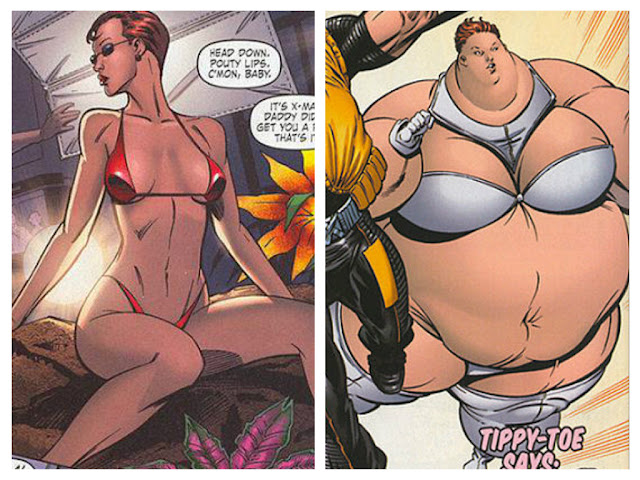 Big Bertha (Ashley Crawford) - Marvel Comics Great Lake Avengers Superheroine Superhero wanita bertubuh gemuk