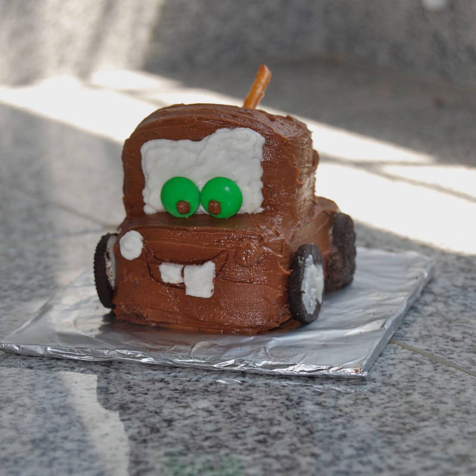 Tow Mater Cupcakes