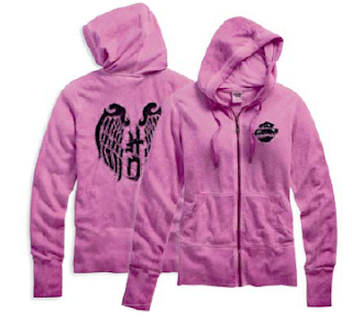 http://www.adventureharley.com/harley-davidson-womens-lace-wing-hoodie-voilet