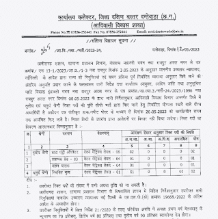 DANTEWADA COLLECTOR OFFICE VACANCY 2023 | दंतेवाड़ा कलेक्टर ऑफिस में भृत्य ड्राईवर कंप्यूटर ऑपरेटर की वेकेंसी